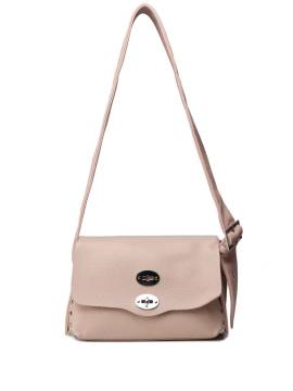 Zanellato Schultertasche aus Leder - Rosa von Zanellato