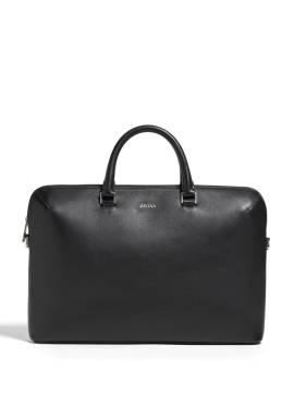 Zegna leather briefcase - Schwarz von Zegna