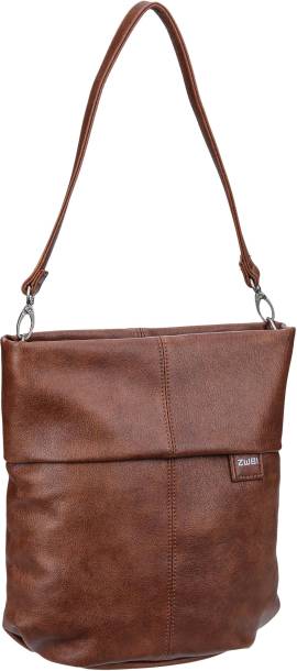 zwei Mademoiselle M90  in Cognac (8.1 Liter), Handtasche von Zwei