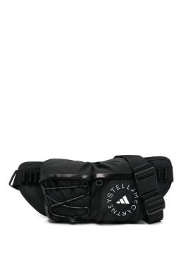 adidas by Stella McCartney x Stella McCartney Gürteltasche mit Logo-Print - Schwarz von adidas by Stella McCartney