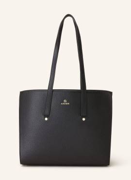 Aigner Shopper Ivy Stud Mit Pouch schwarz von aigner