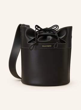 Alexander Mcqueen Beuteltasche The Bucket Bow schwarz von alexander mcqueen