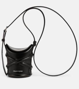 Bucket-Bag Curve Mini aus Leder von alexander mcqueen