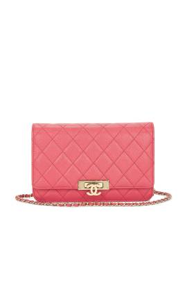 chanel PORTEMONNAIE MIT TRAGEKETTE CHANEL in Rosa - Pink. Size all. von chanel