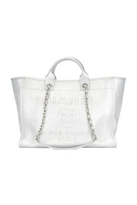 chanel TOTE-BAG CHANEL in Silber - Metallic Silver. Size all. von chanel