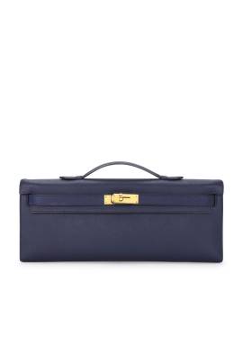hermes CLUTCH HERMES in Marineblau - Navy. Size all. von hermes