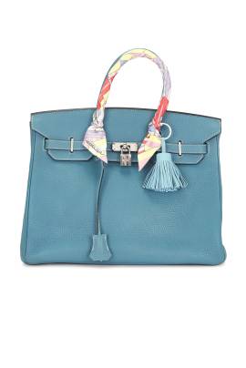 hermes HANDTASCHE HERMES in Bleu Jean - Teal. Size all. von hermes