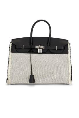 hermes HANDTASCHE HERMES in Ecru & Noir - Black. Size all. von hermes