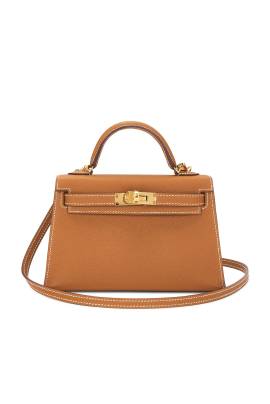 hermes HANDTASCHE HERMES in Gold - Brown. Size all. von hermes