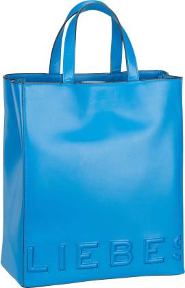 Liebeskind Berlin Paper Bag Logo M  in Blau (15.3 Liter), Handtasche von liebeskind berlin