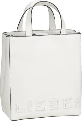 Liebeskind Berlin Paper Bag Logo S  in Weiß (6.6 Liter), Handtasche von liebeskind berlin