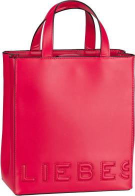 Liebeskind Berlin Paper Bag Logo S  in Pink (6.6 Liter), Handtasche von liebeskind berlin