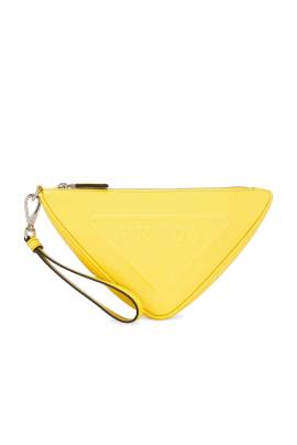 prada CLUTCH PRADA in Gelb - Yellow. Size all. von prada