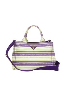 prada TOTE-BAG PRADA in Multi - White,Lavender,Green. Size all. von prada