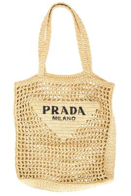 prada TOTE-BAG PRADA in Neutral - Neutral. Size all. von prada