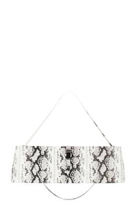 retrofete TASCHE RUTH in Snake & Silver - White,Black. Size all. von retrofete