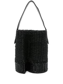 sacai Kleine S Basket Beuteltasche - Schwarz von sacai