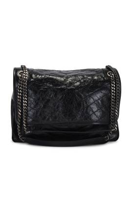 saint laurent TASCHE MIT KETTENHENKEL SAINT LAURENT in Noir - Black. Size all. von saint laurent