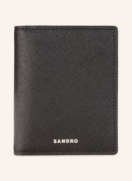 Sandro Saffiano-Kartenetui schwarz von sandro