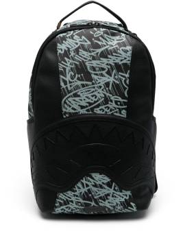 sprayground kid A.M.P.M Rucksack - Schwarz von sprayground kid