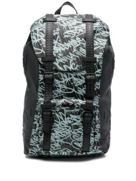 sprayground kid Rucksack mit Graffiti-Print - Schwarz von sprayground kid