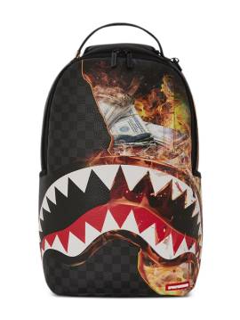 sprayground kid Rucksack mit Shark Check - Schwarz von sprayground kid