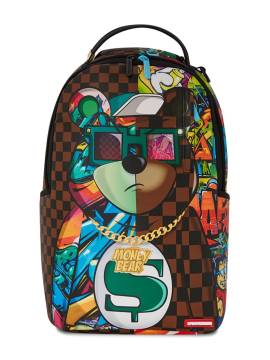 sprayground kid Rucksack mit Bären-Print - Braun von sprayground kid