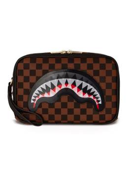 sprayground kid Clutch mit Monster-Print - Braun von sprayground kid