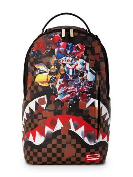 sprayground kid Rucksack mit Roboter-Print - Braun von sprayground kid